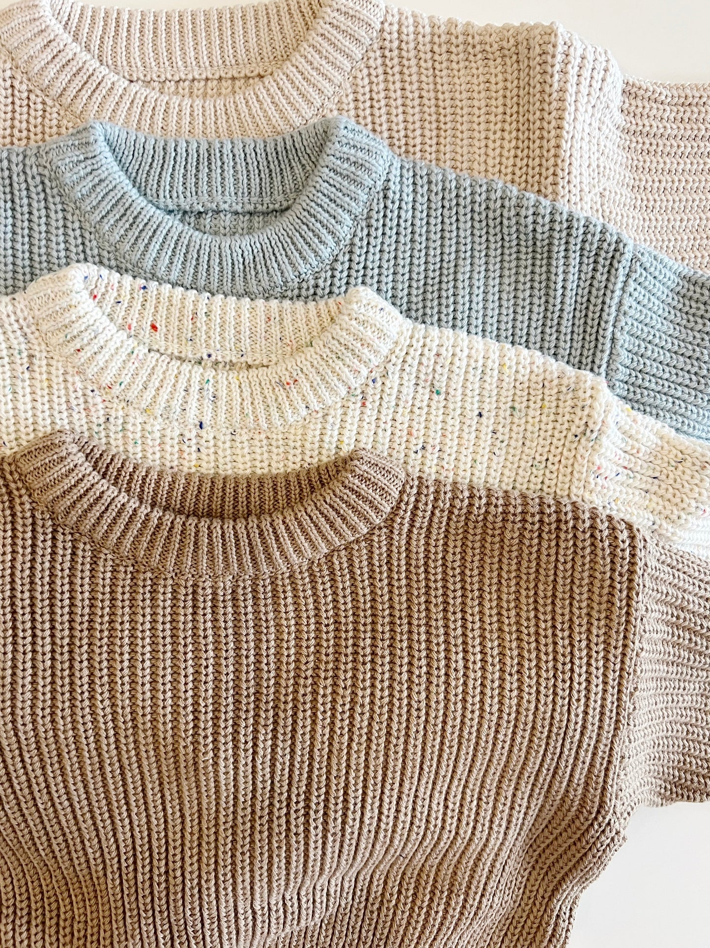 Knit Sweater in Teddy