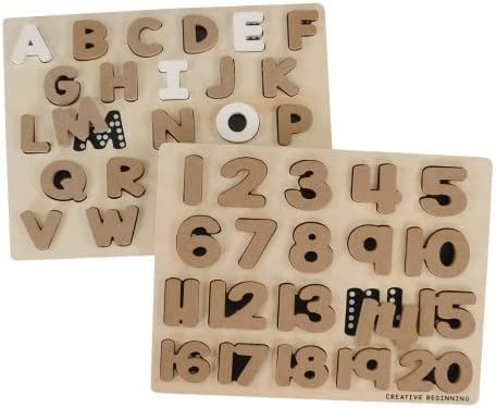 ALPHABET AND NUMBER CHALKBOARD SET