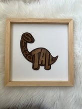 Load image into Gallery viewer, Stand Tall, Rawr, Dare to be Different Wood Sign
