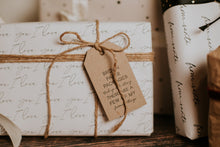 Load image into Gallery viewer, Brown Paper Packages Gift Tag

