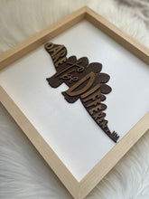 Load image into Gallery viewer, Stand Tall, Rawr, Dare to be Different Wood Sign
