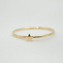 Load image into Gallery viewer, Gold Filled Star Ring
