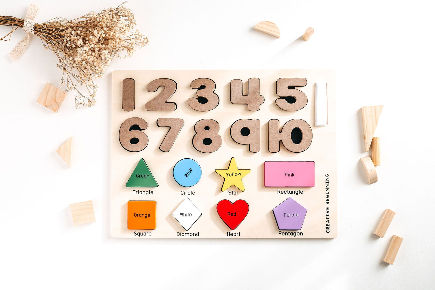 PRESCHOOL NUMBERS/SHAPES/COLOURS