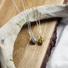 Load image into Gallery viewer, Tiny Acorn Necklace
