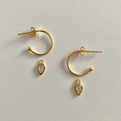 Elise Earrings- Teardrop