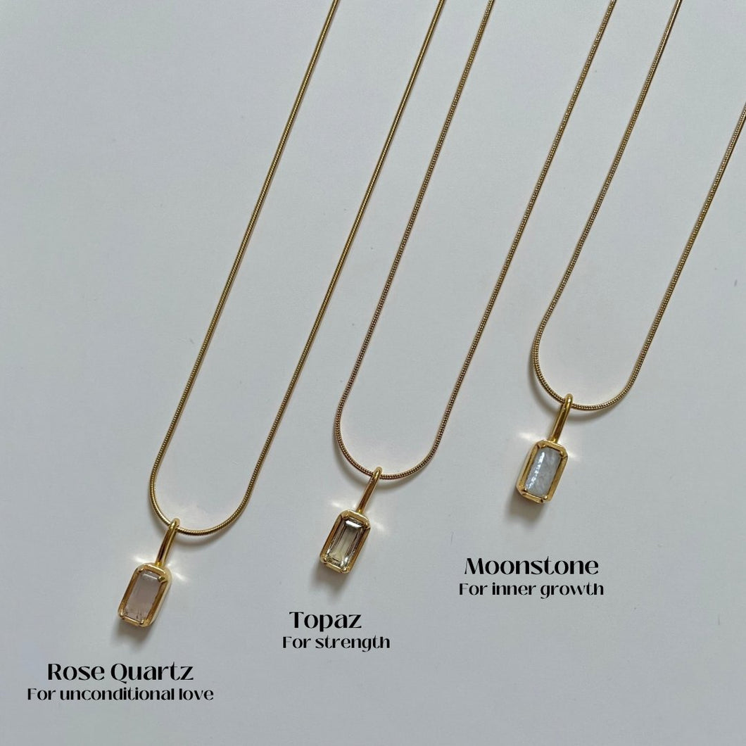 Gemstone Pendant Necklace