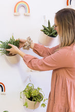 Load image into Gallery viewer, Wall Hanging Planters - White
