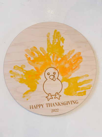Thanksgiving DIY Turkey Handprint Kit