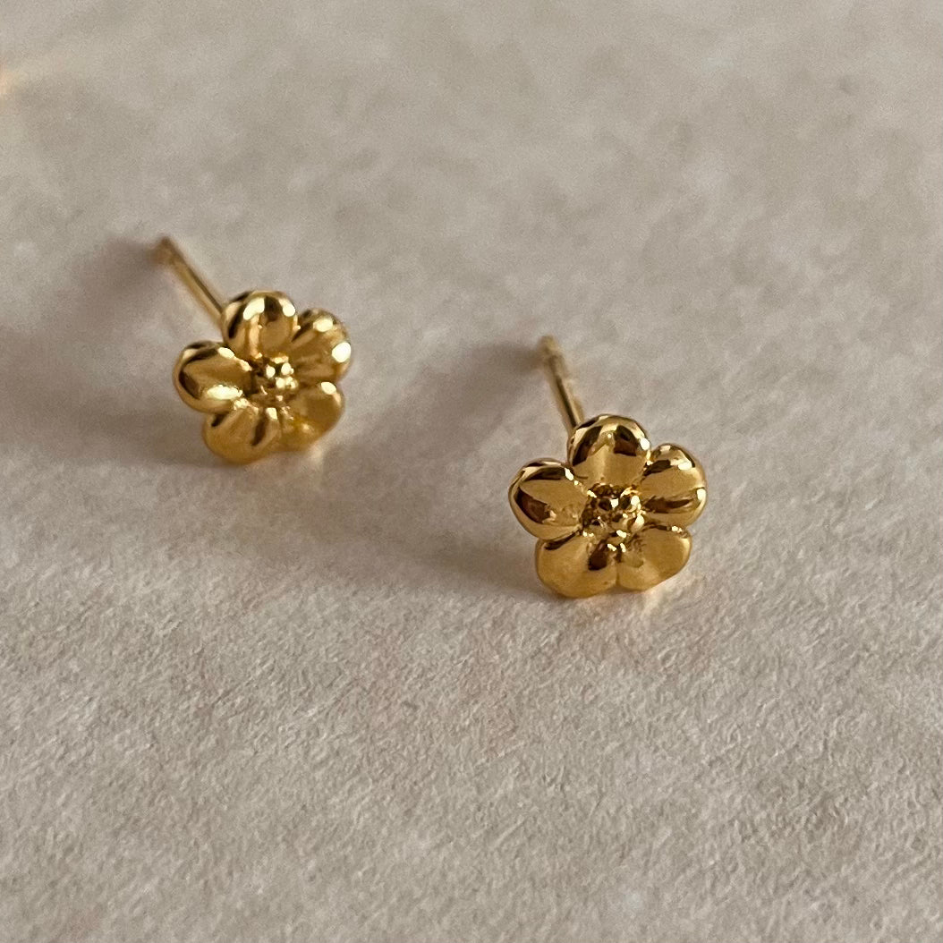 Hibiscus Flower Studs