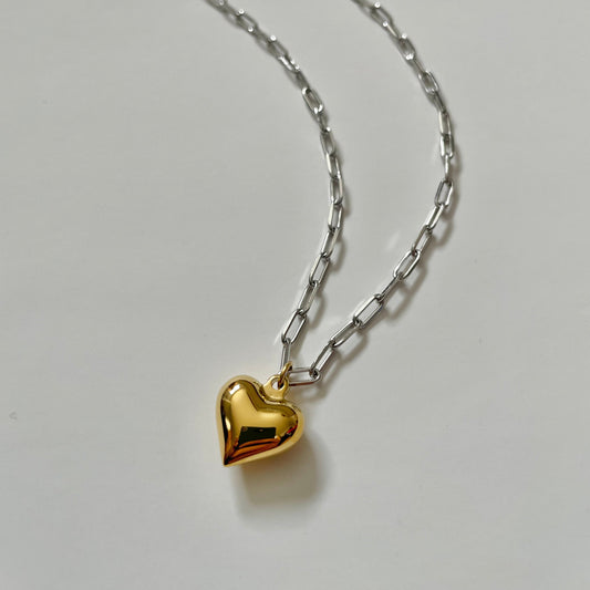 Chunky Heart Necklace