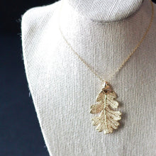 Load image into Gallery viewer, Oak Leaf Necklace
