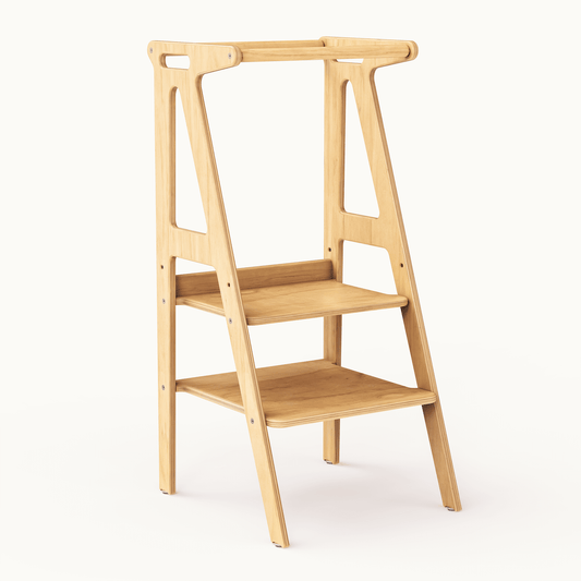 PlayTower - Wooden Toddler Tower