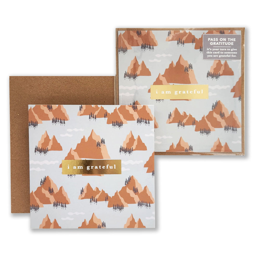 Mountains Gratitude Cards