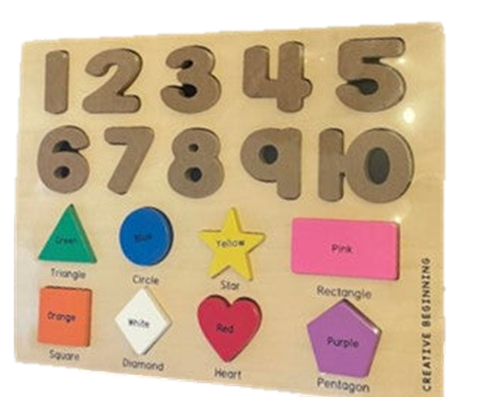 PRESCHOOL NUMBERS/SHAPES/COLOURS