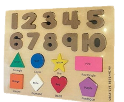 PRESCHOOL NUMBERS/SHAPES/COLOURS