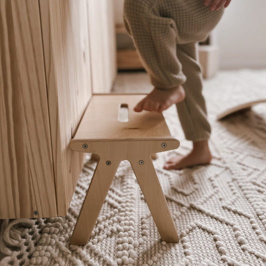 One Step | Wooden Step Stools for Kids